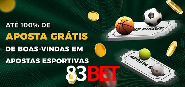 83Bet Ate 100% de Aposta Gratis